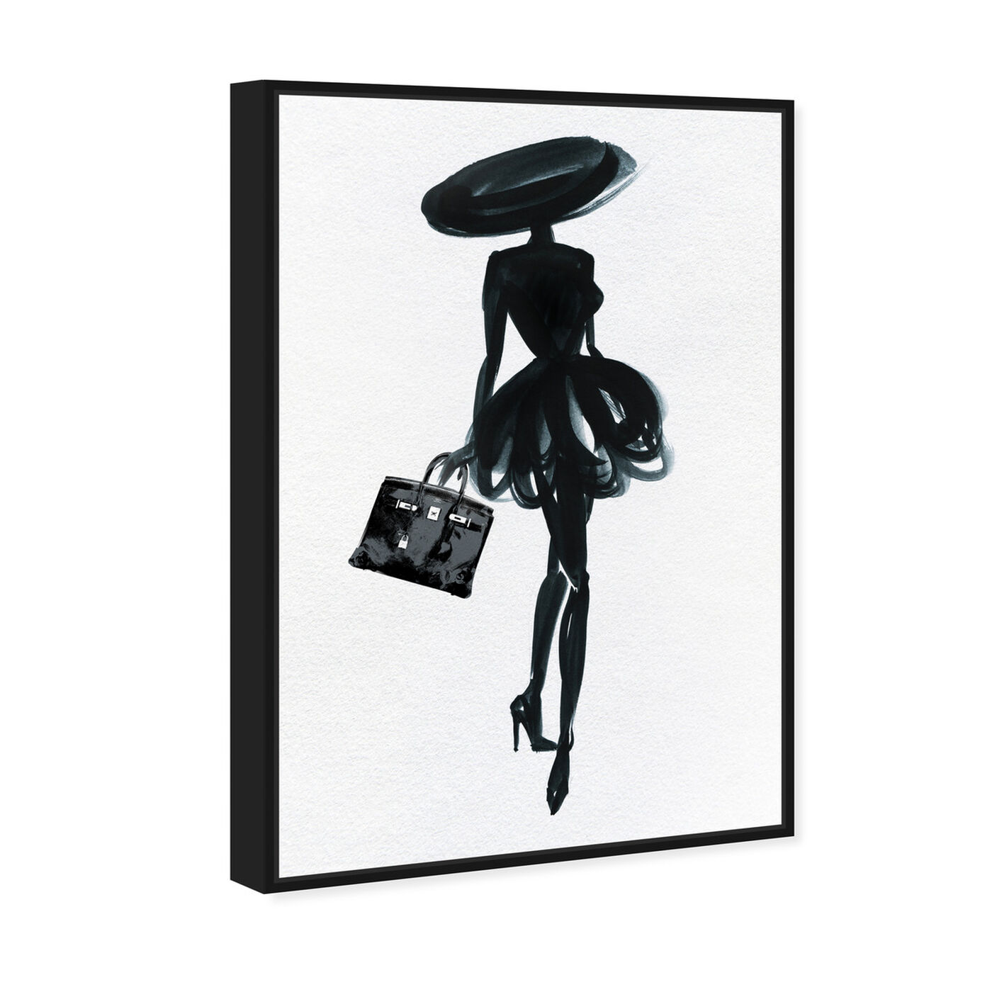 Her and Her Birkin | Fashion and Glam Wall Art by Oliver Gal