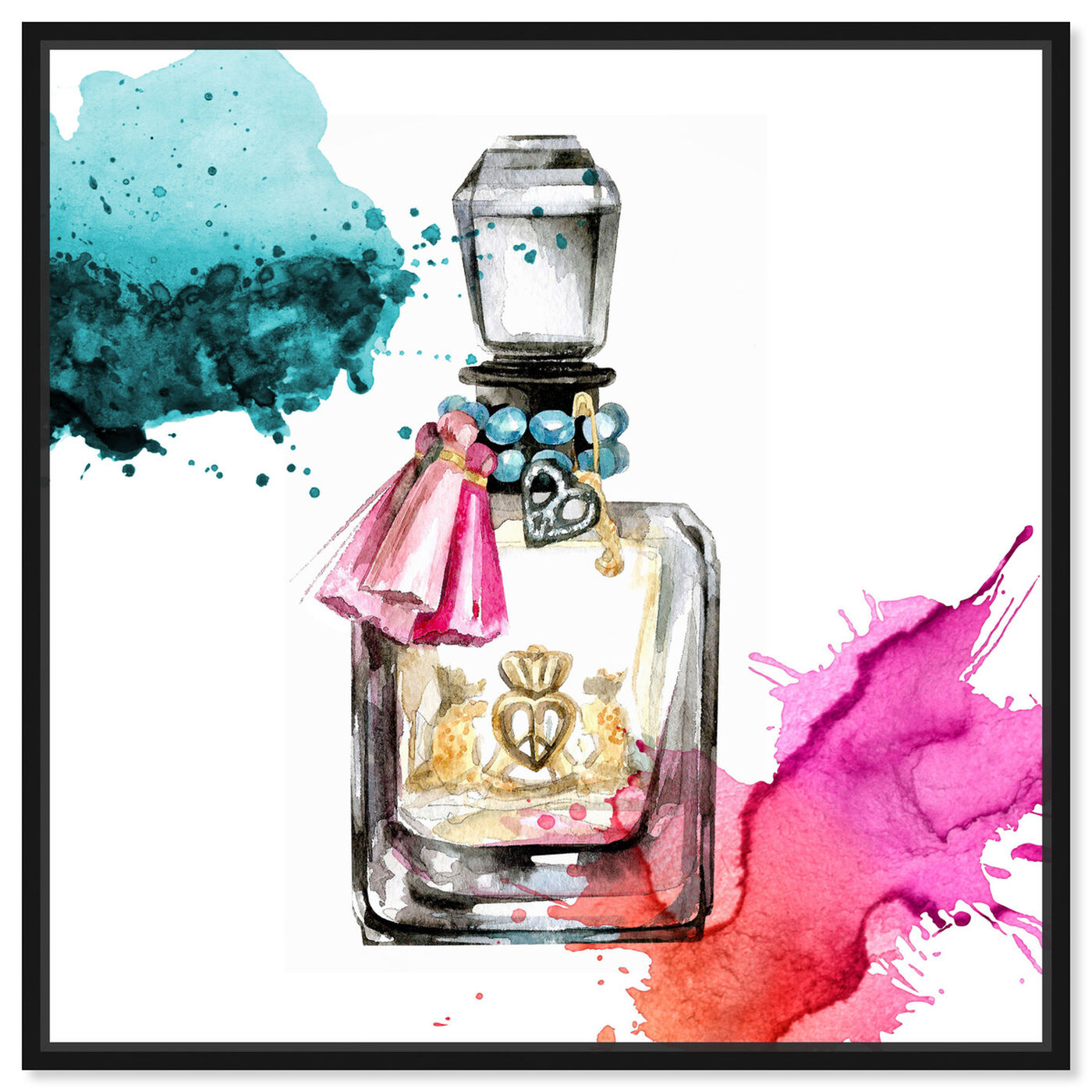 Front view of Viva La Scent featuring fashion and glam and perfumes art.