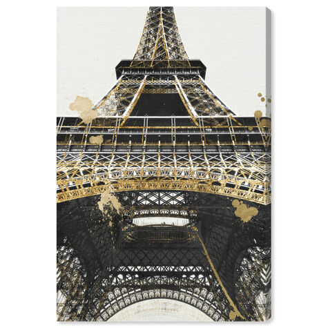 Eiffel Tower Gold Marbles