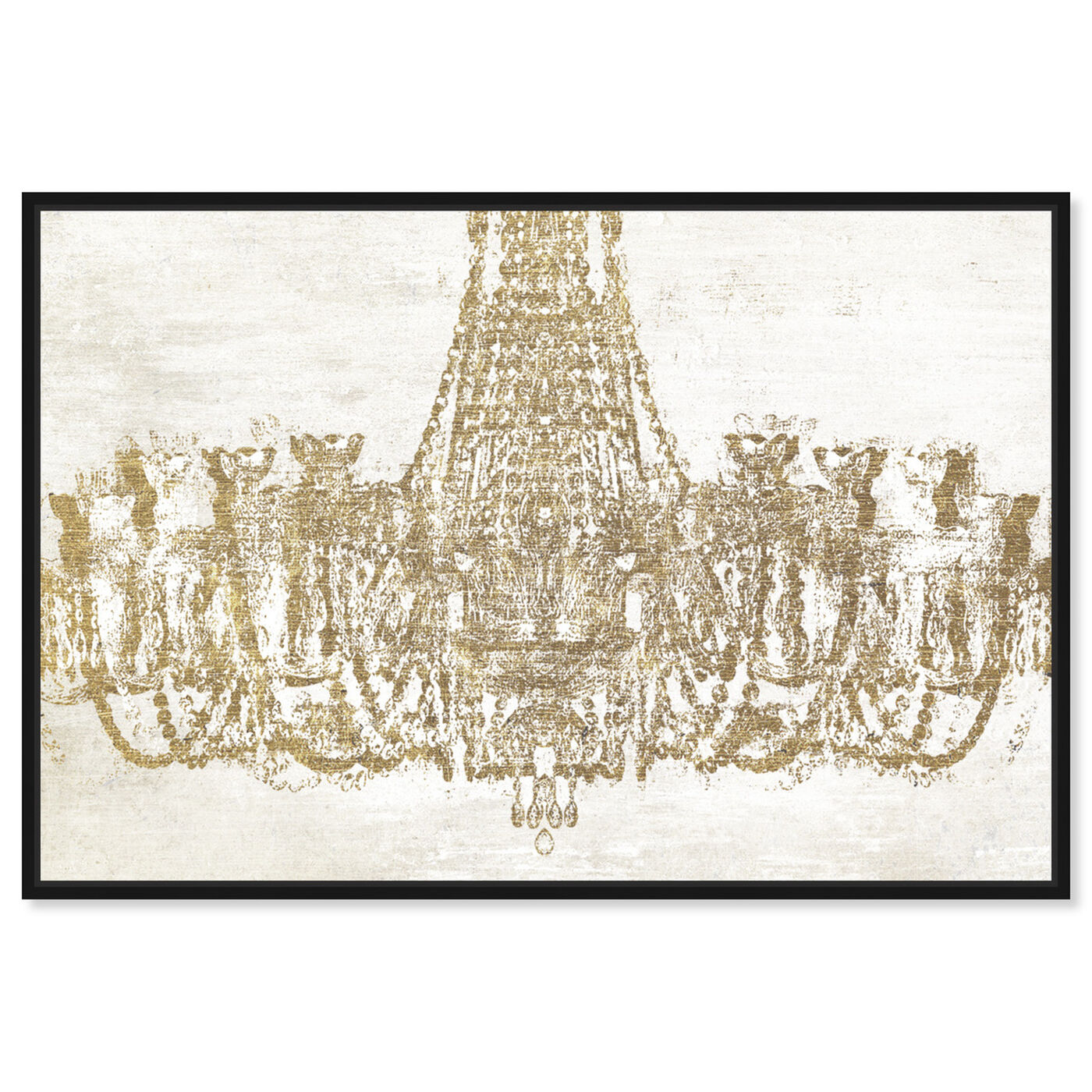 Front view of Glam Chandelier featuring fashion and glam and chandeliers art.