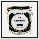 Front view of Fashion Paint Noir featuring fashion and glam and cans art. image number null