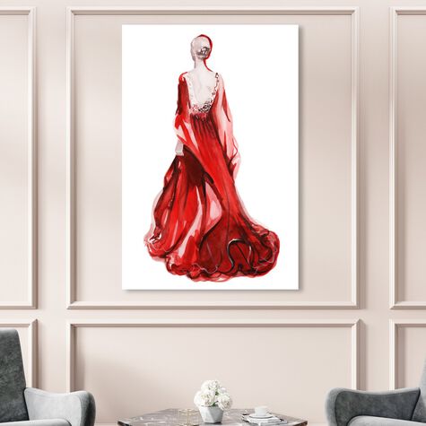 Red Dress - Gill Bay