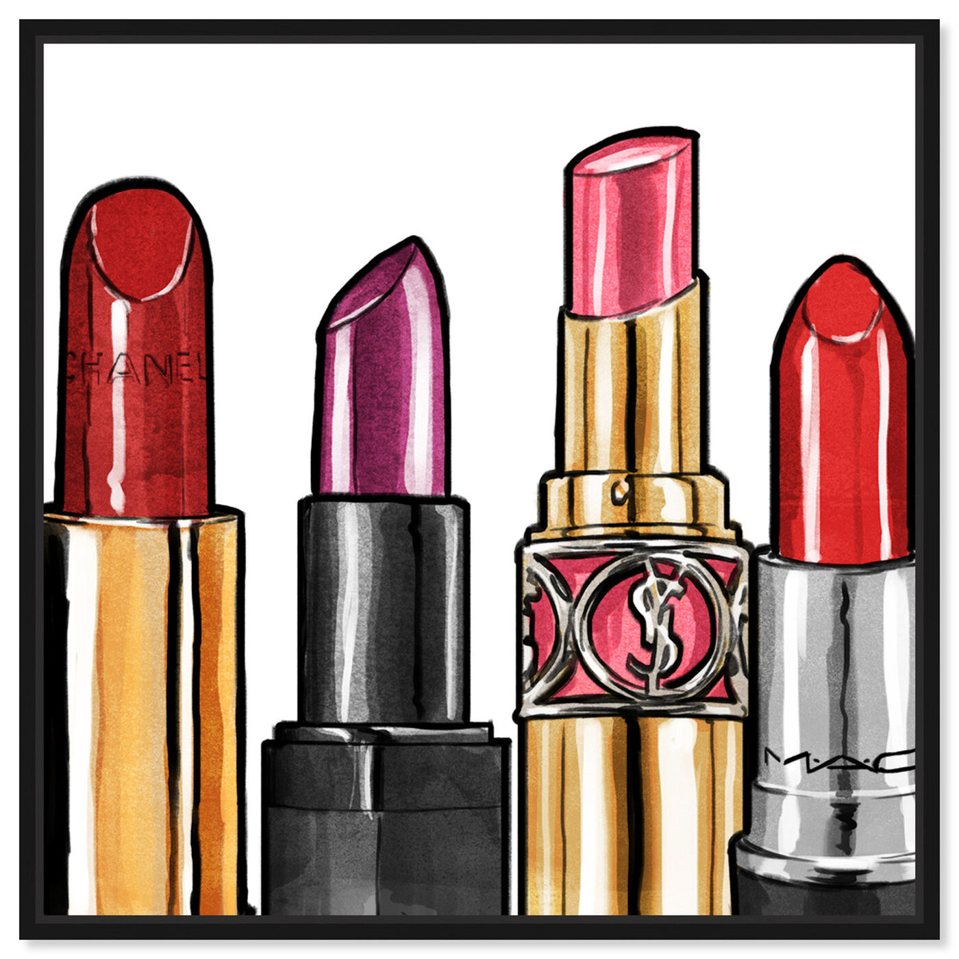 Front view of Red Lipstick featuring fashion and glam and makeup art.