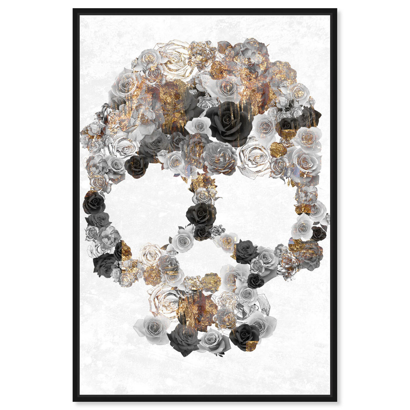 Front view of Sticks and Stones featuring floral and botanical and florals art.