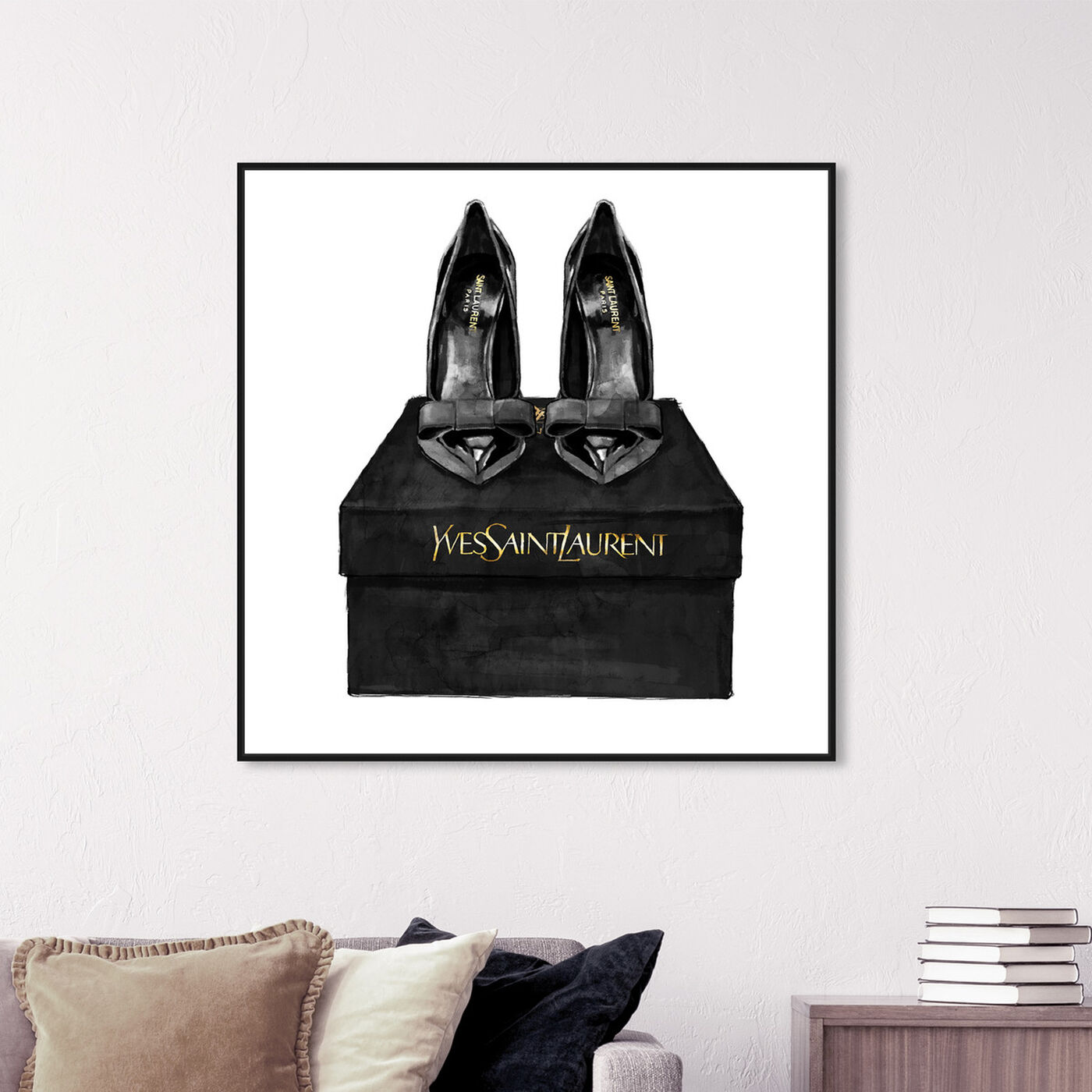 Hanging view of Elegant Ones featuring fashion and glam and shoes art.