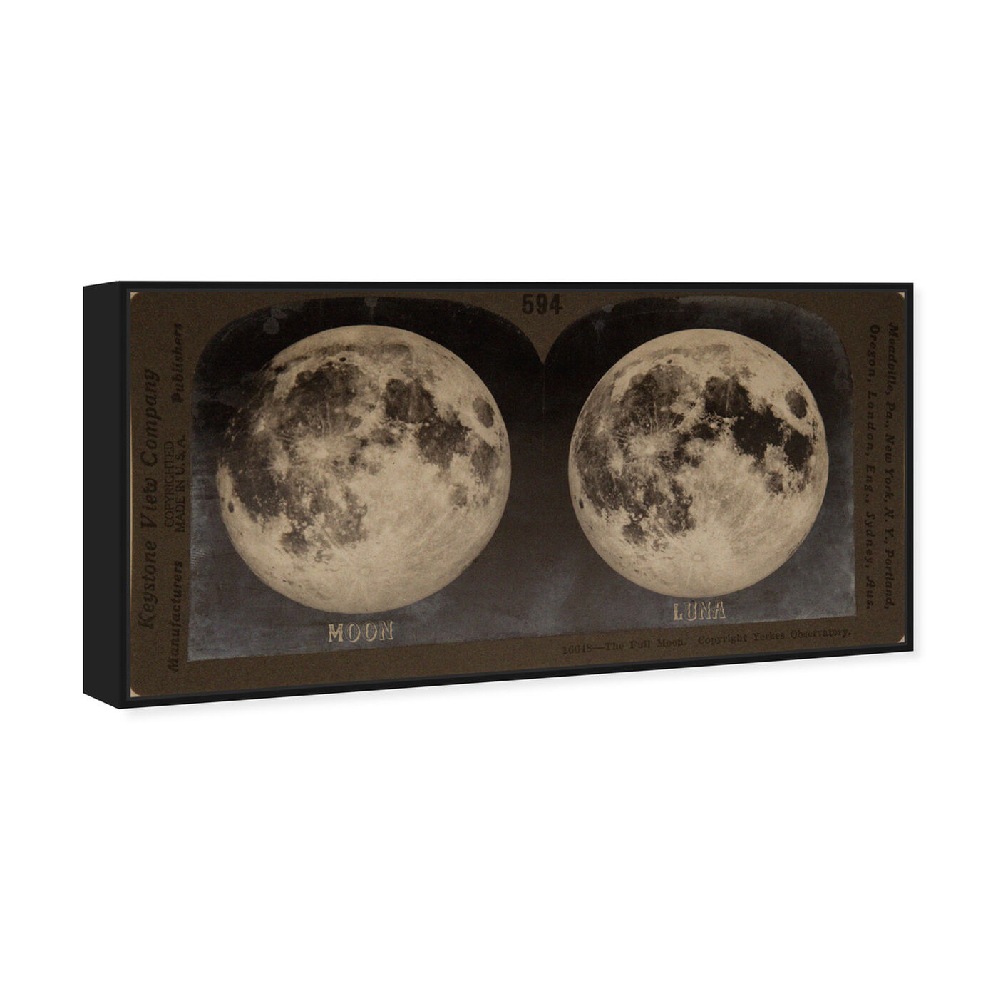 Angled view of Full Moon featuring astronomy and space and moons art.