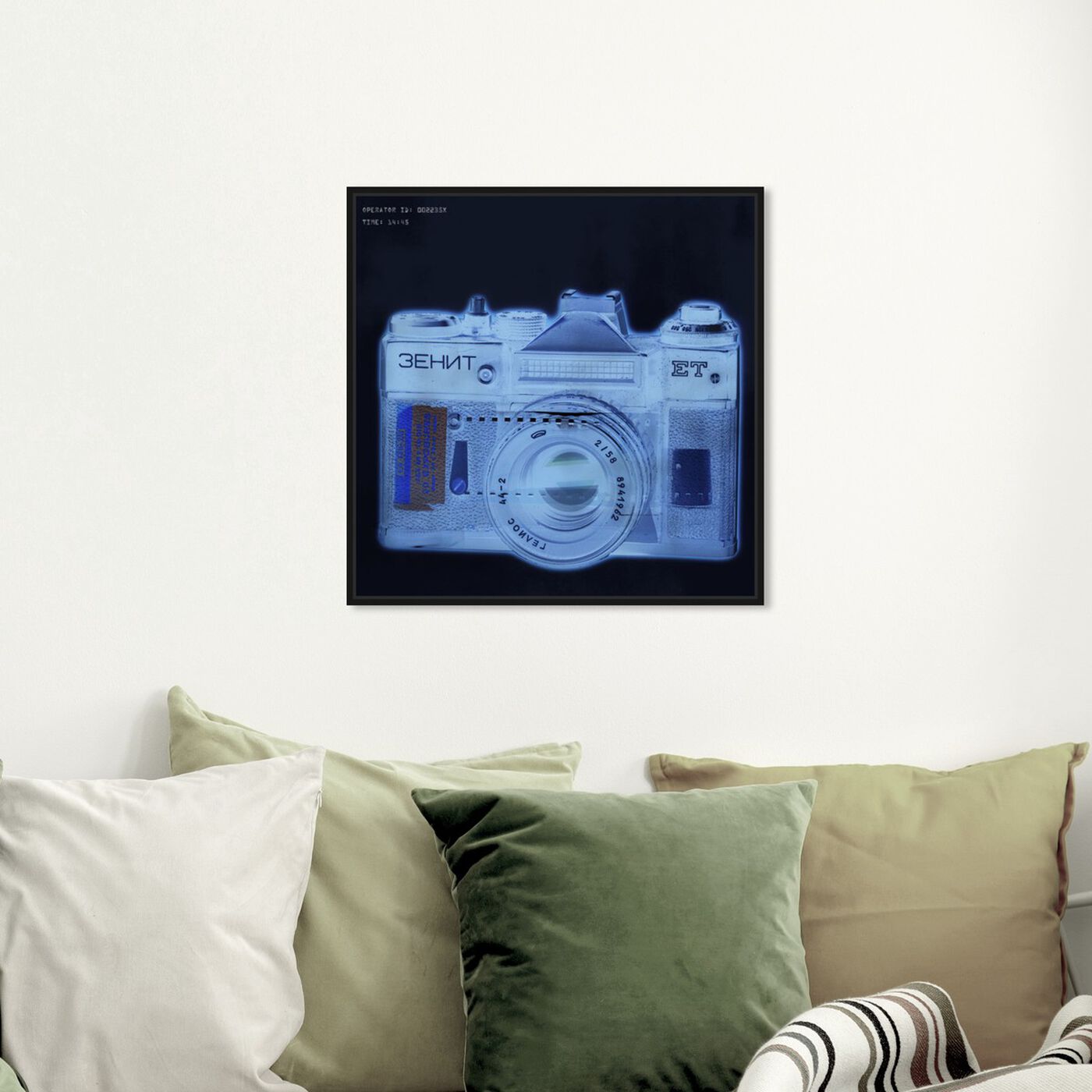 Hanging view of Camera X Ray featuring entertainment and hobbies and photography art.