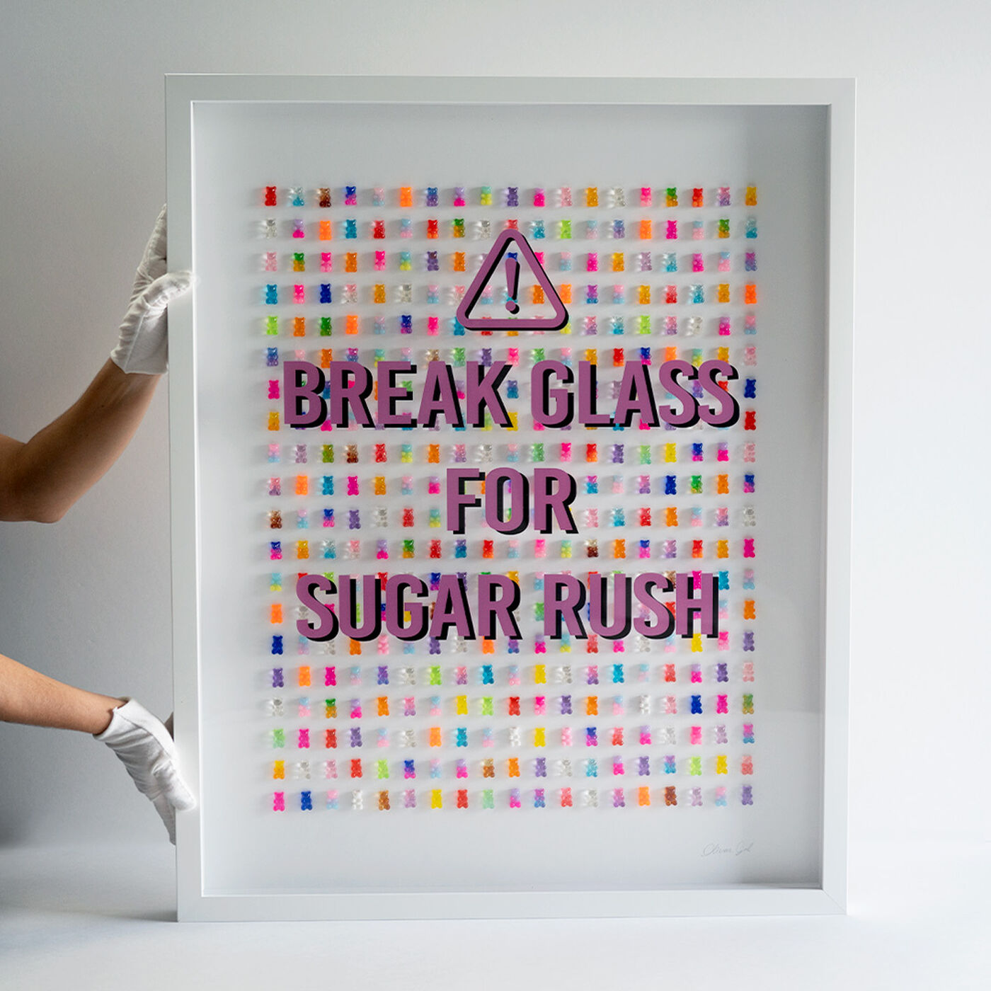 Sugar Rush - Framed 3D Art