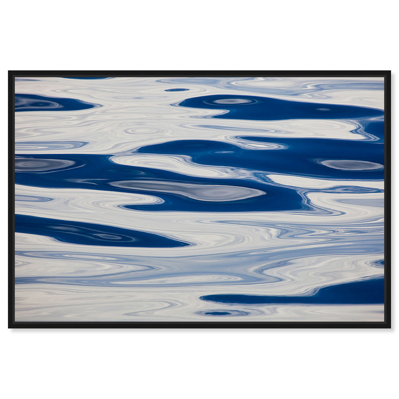 Front view of Ocean Surface Abstract by David Fleetham featuring nautical and coastal and coastal art.