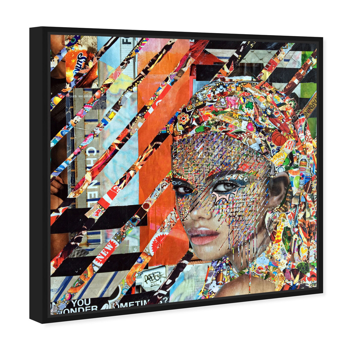 Angled view of Wanderlust by Katy Hirschfeld featuring fashion and glam and portraits art.
