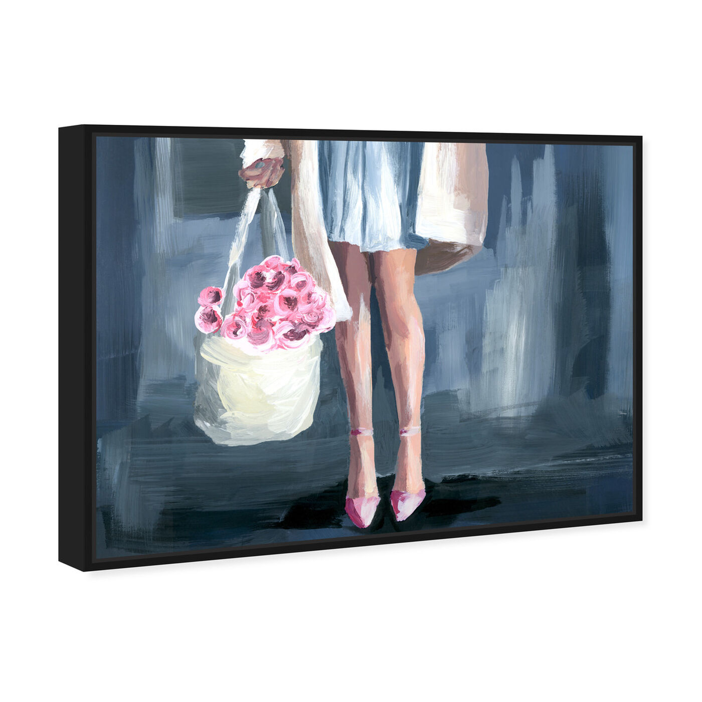Angled view of Shopping for Flowers featuring fashion and glam and outfits art.