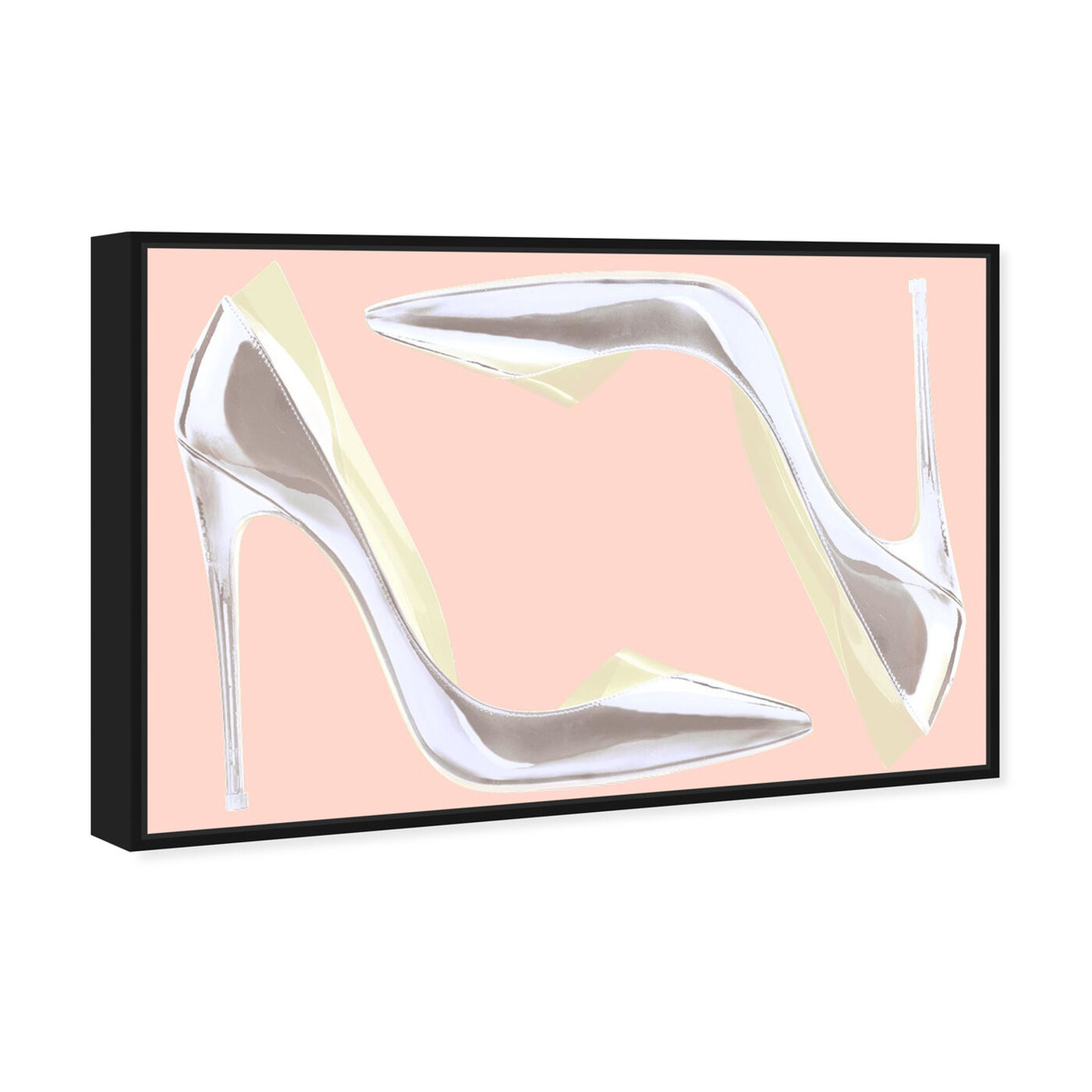 Angled view of Cinderella's Shoes  featuring fashion and glam and shoes art.