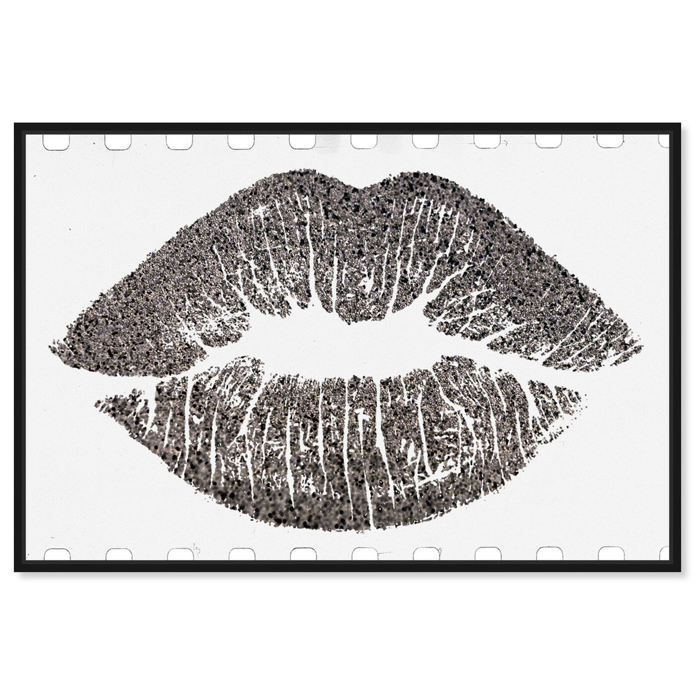 Front view of Sin City's Kiss featuring fashion and glam and lips art.