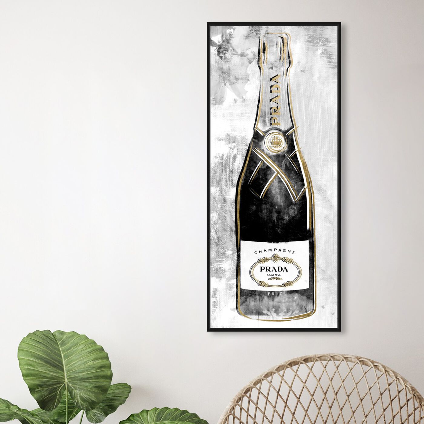 Hanging view of Milan Champagne featuring fashion and glam and lifestyle art.