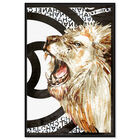 Front view of Lion Effect Symbol II featuring fashion and glam and lifestyle art. image number null