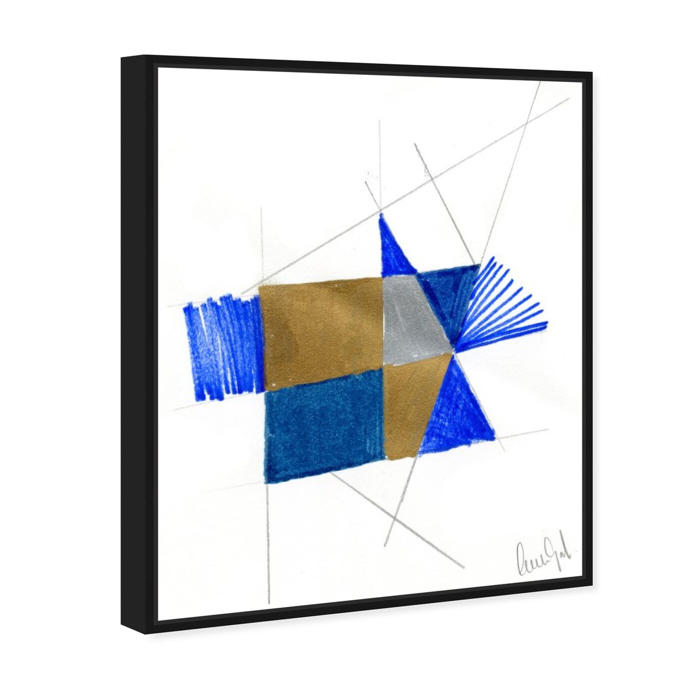 Angled view of Mondrian Star featuring abstract and paint art.