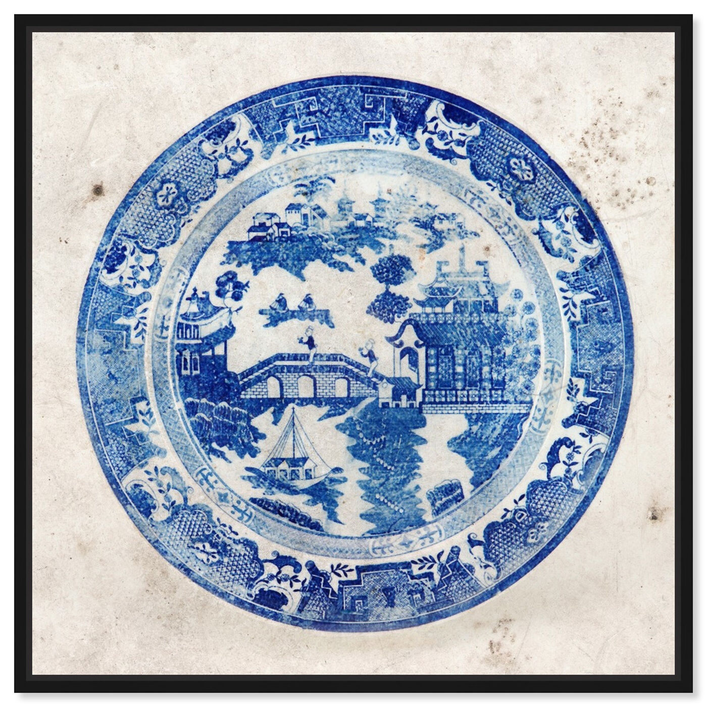 Front view of Fajans China featuring world and countries and asian cultures art.
