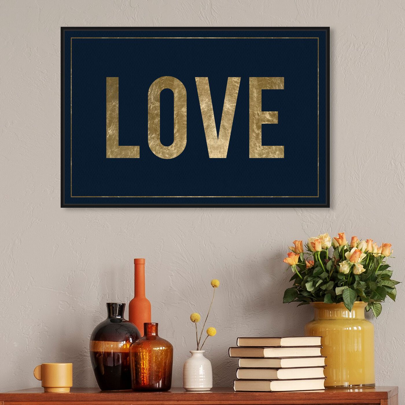 Hanging view of Love featuring typography and quotes and love quotes and sayings art.