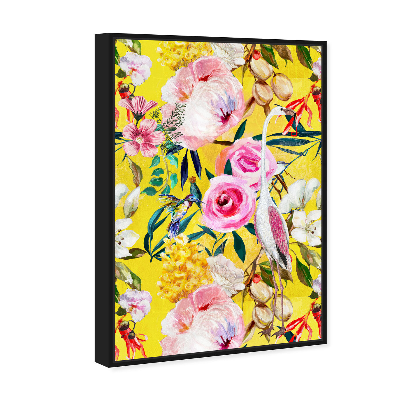Angled view of Le Tropic featuring floral and botanical and florals art.