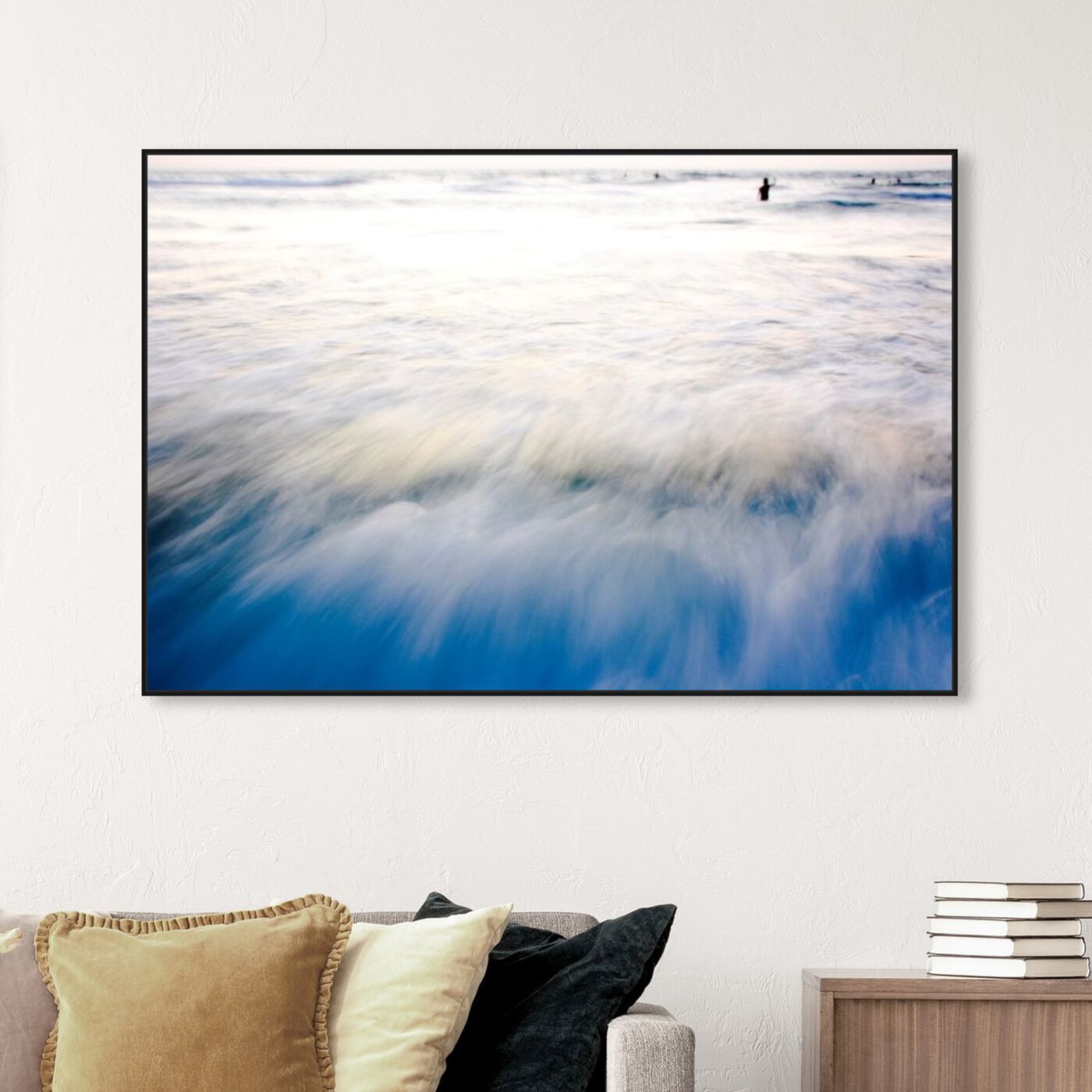 Hanging view of Untitled II featuring nautical and coastal and coastal art.