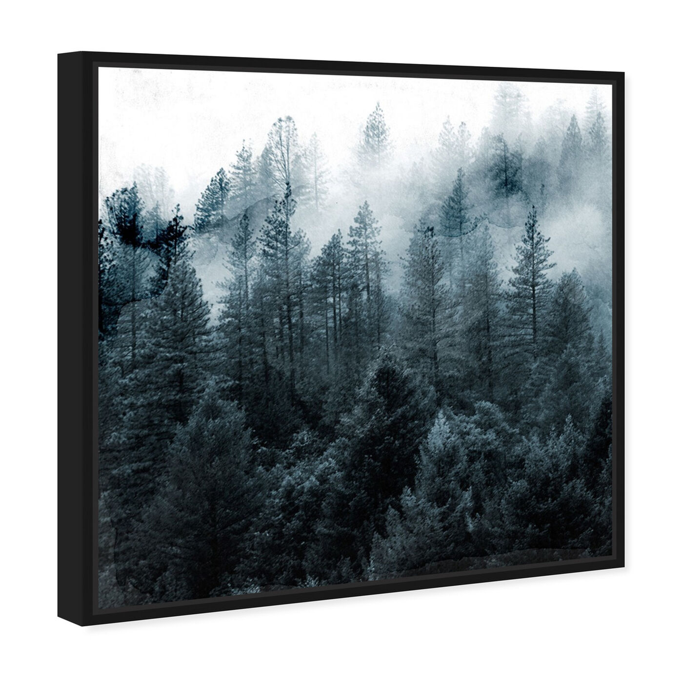 Angled view of Over The Pine featuring nature and landscape and forest landscapes art.