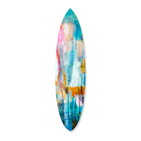 Watercolor Surfboard 2