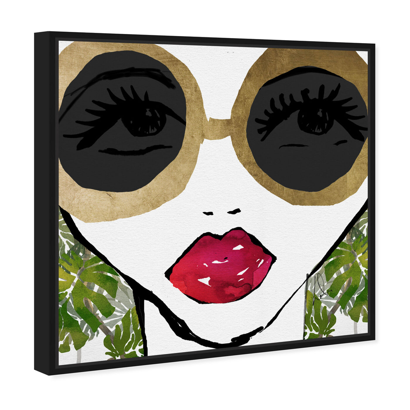 Angled view of Ready For The Jungle featuring fashion and glam and portraits art.