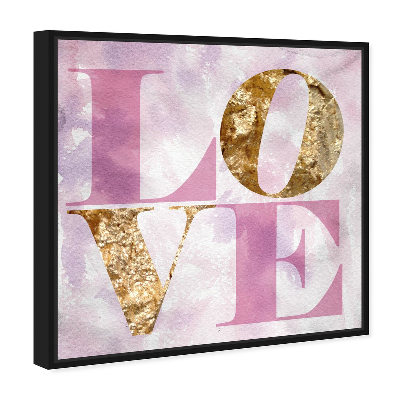 Angled view of Love Pastel featuring typography and quotes and fashion quotes and sayings art.