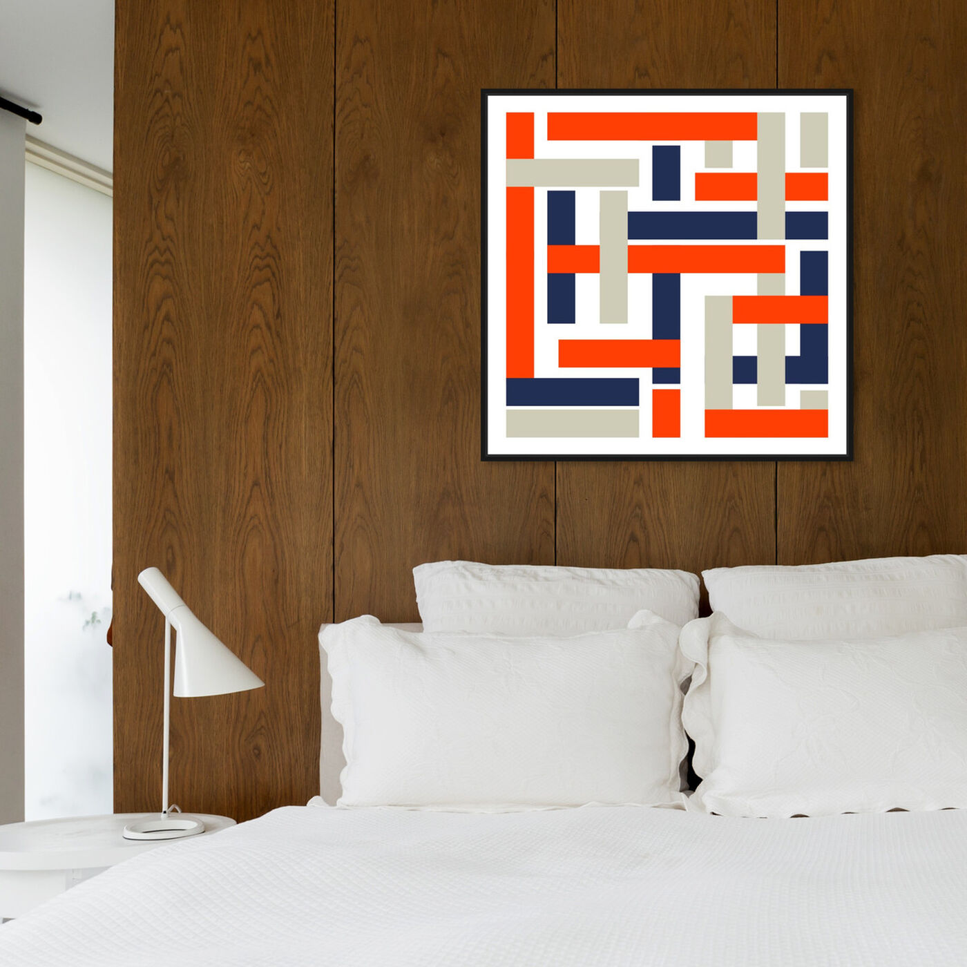 Hanging view of Gorce featuring abstract and geometric art.