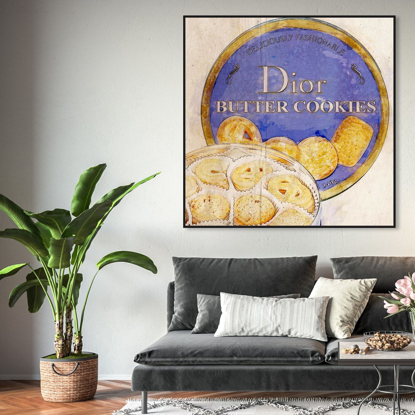 Hanging view of Deliciously Fashionable  featuring fashion and glam and lifestyle art.