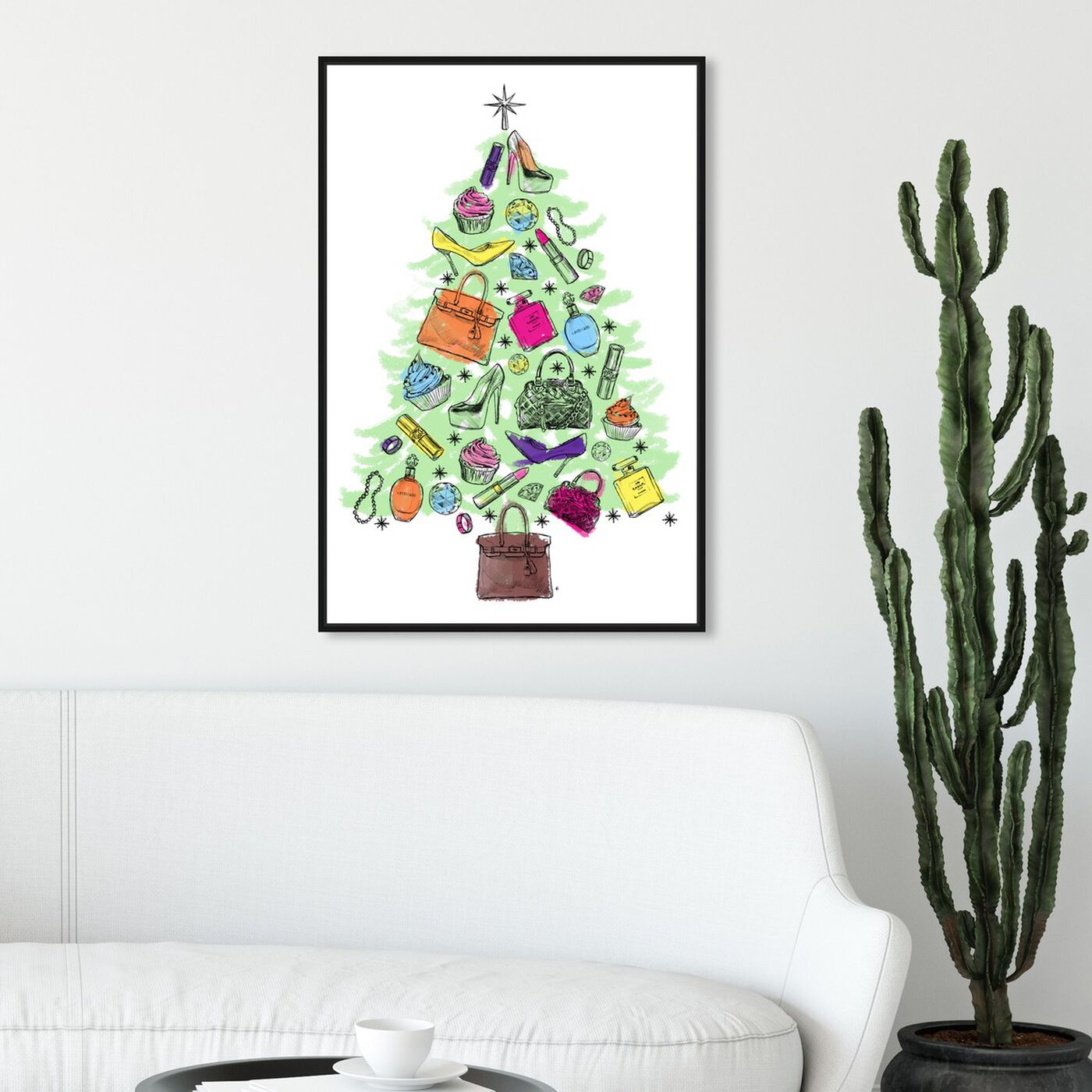 Hanging view of Fashion Tree featuring holiday and seasonal and holidays art.