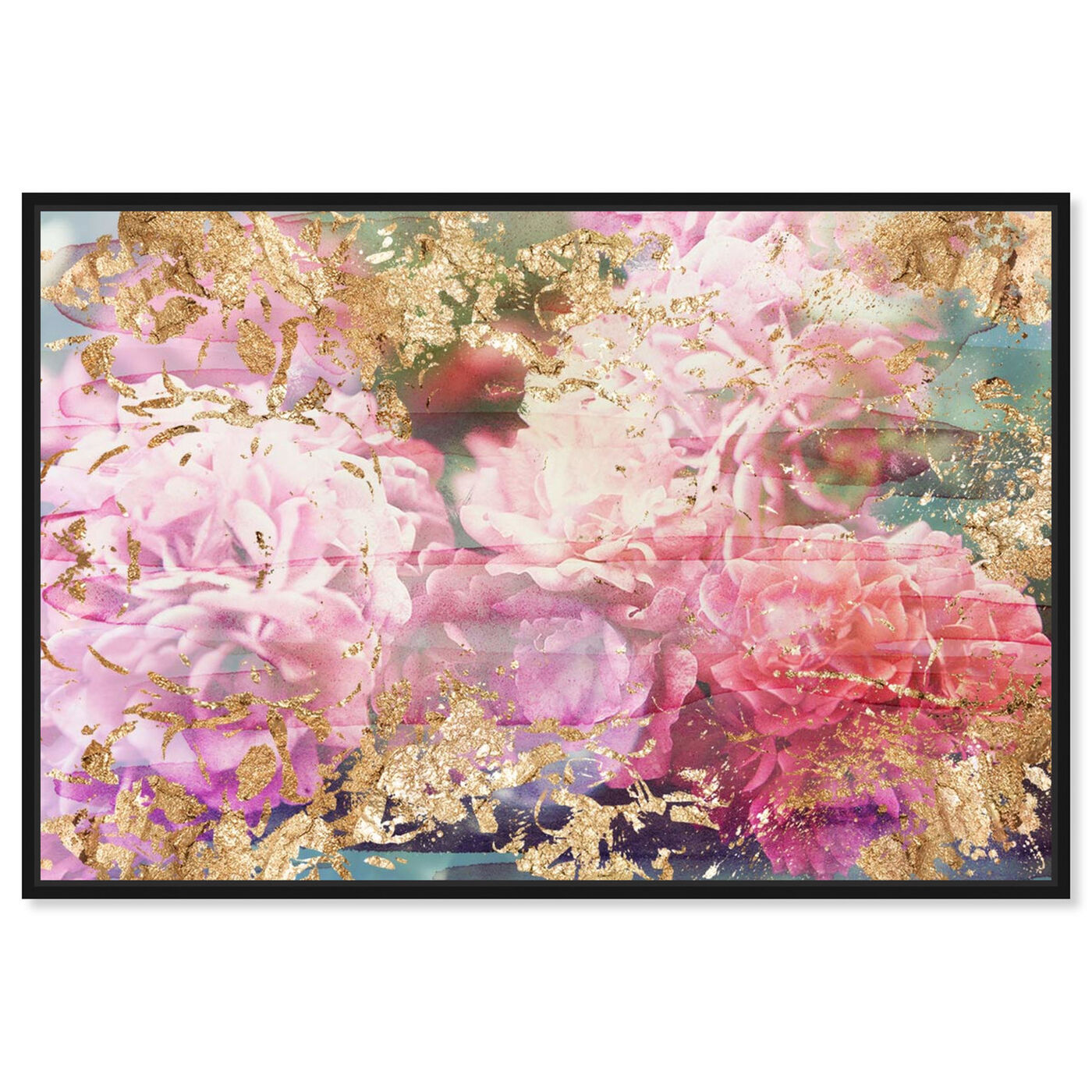 Front view of Rose Rhapsody featuring floral and botanical and florals art.
