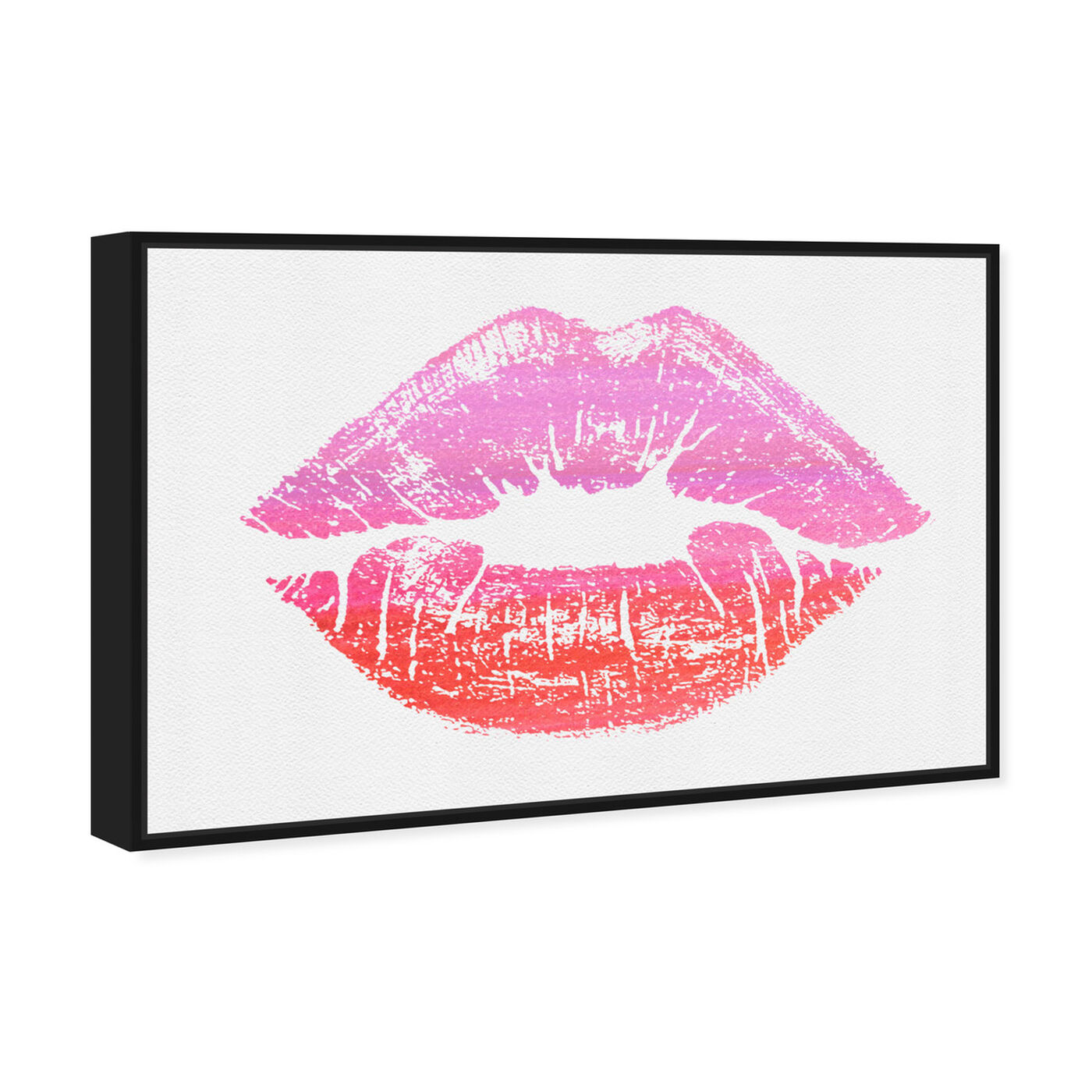 Angled view of Berry Kissable featuring fashion and glam and lips art.
