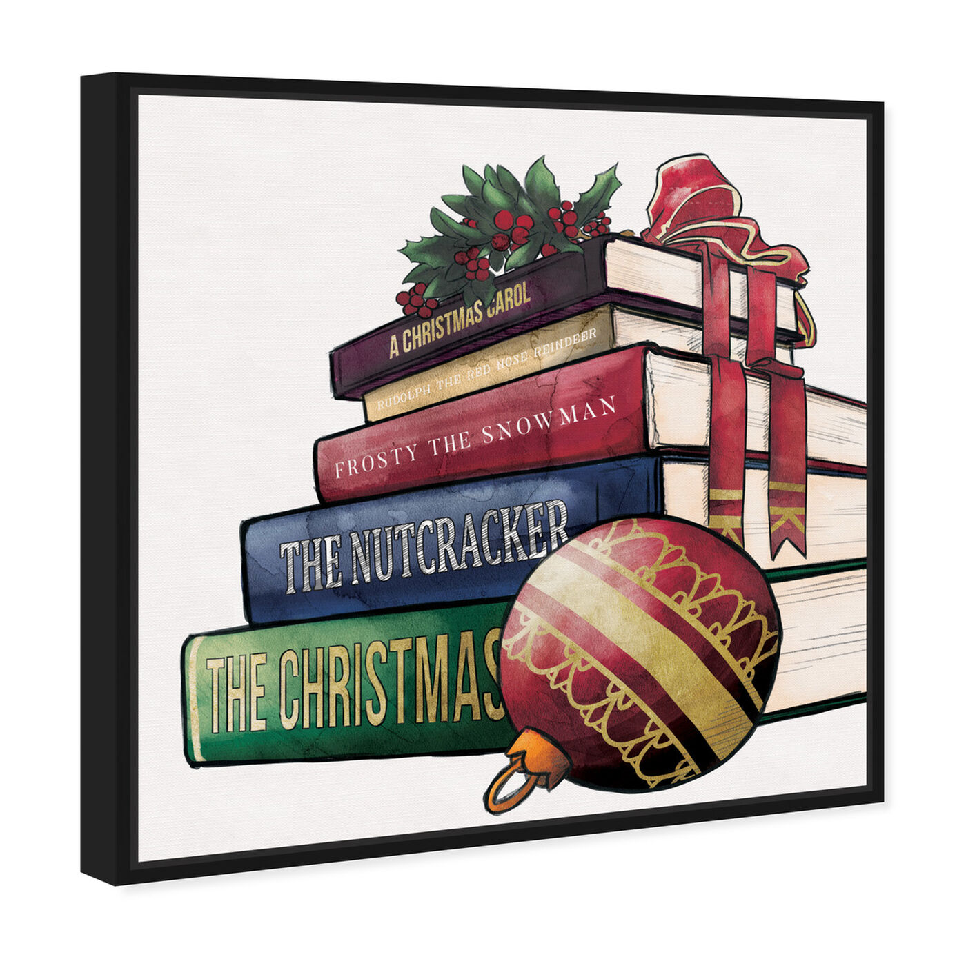 Angled view of Holiday tales featuring holiday and seasonal and holidays art.