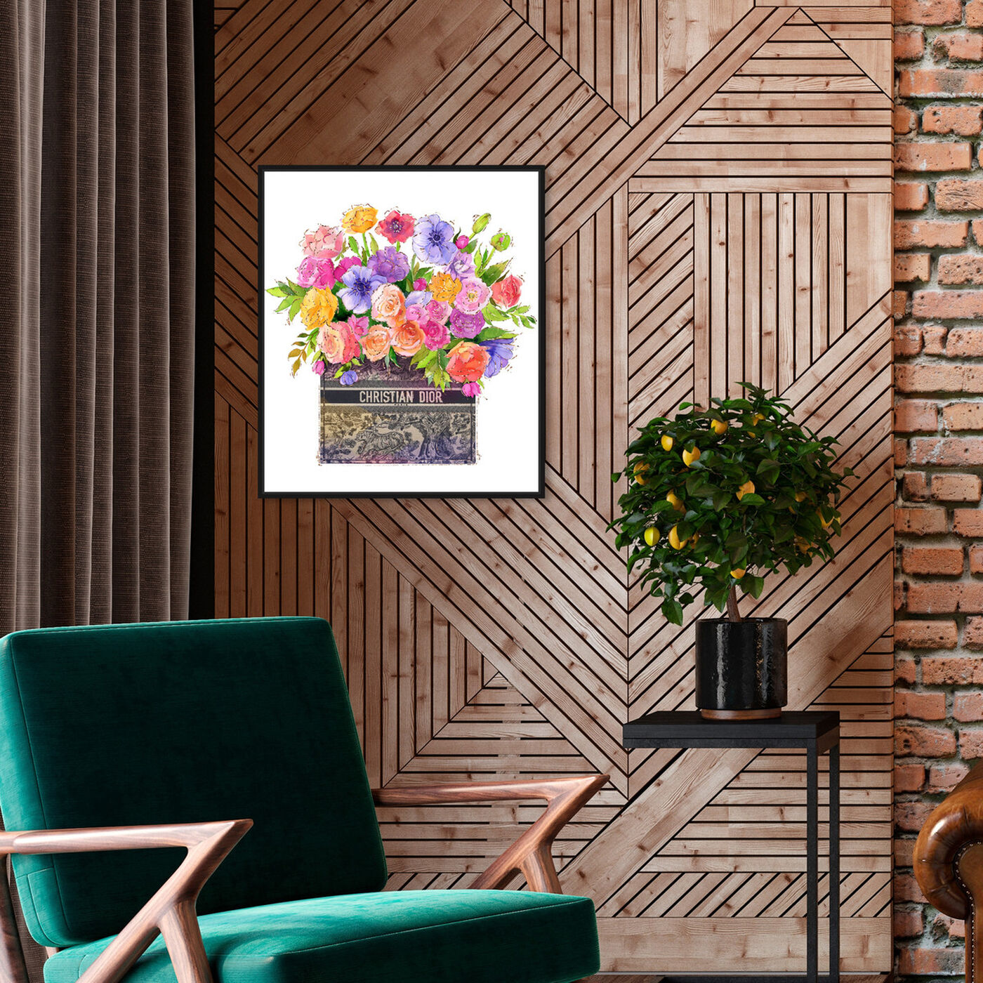 Hanging view of Colors For You featuring floral and botanical and florals art.