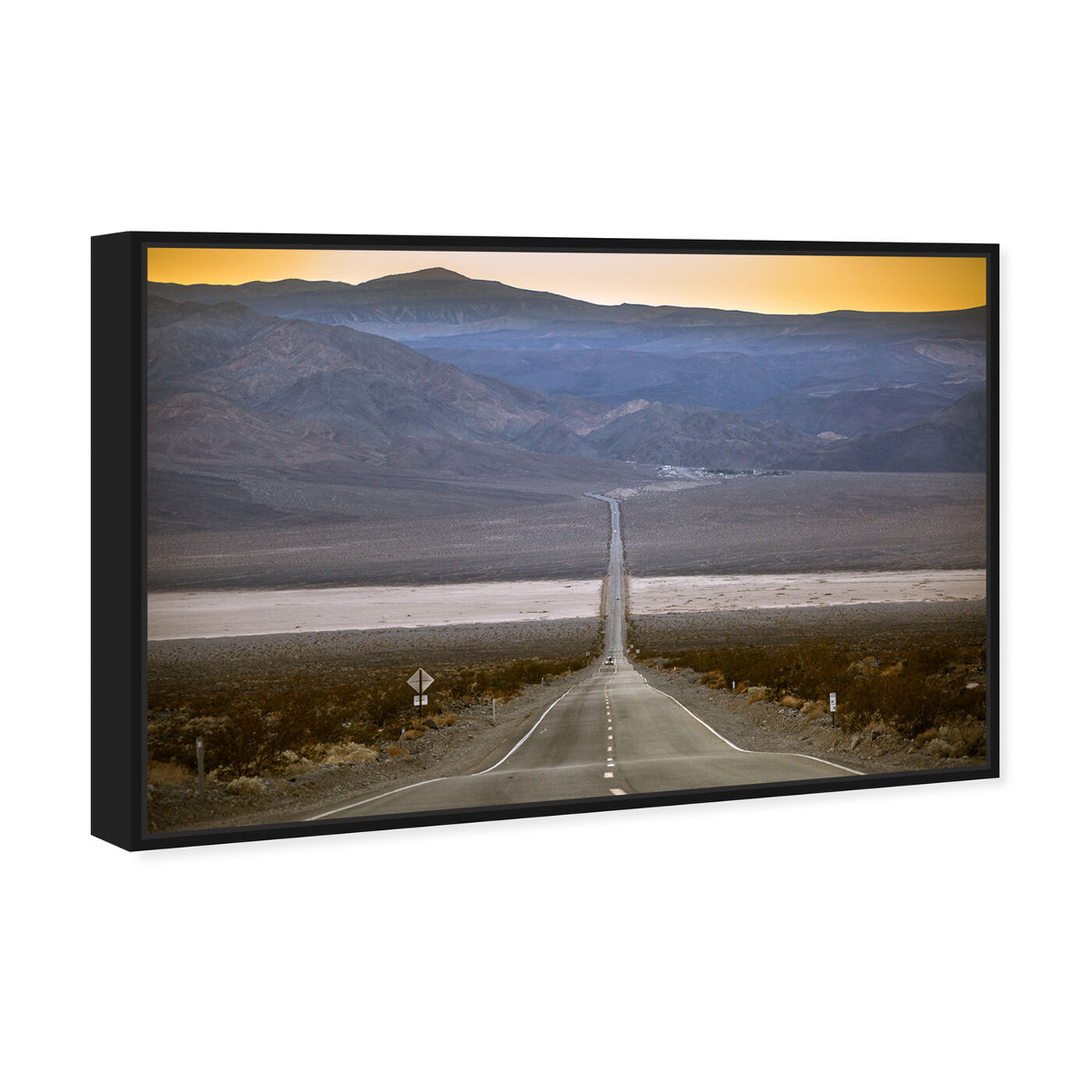 Angled view of Curro Cardenal - American Road IV featuring nature and landscape and mountains art.