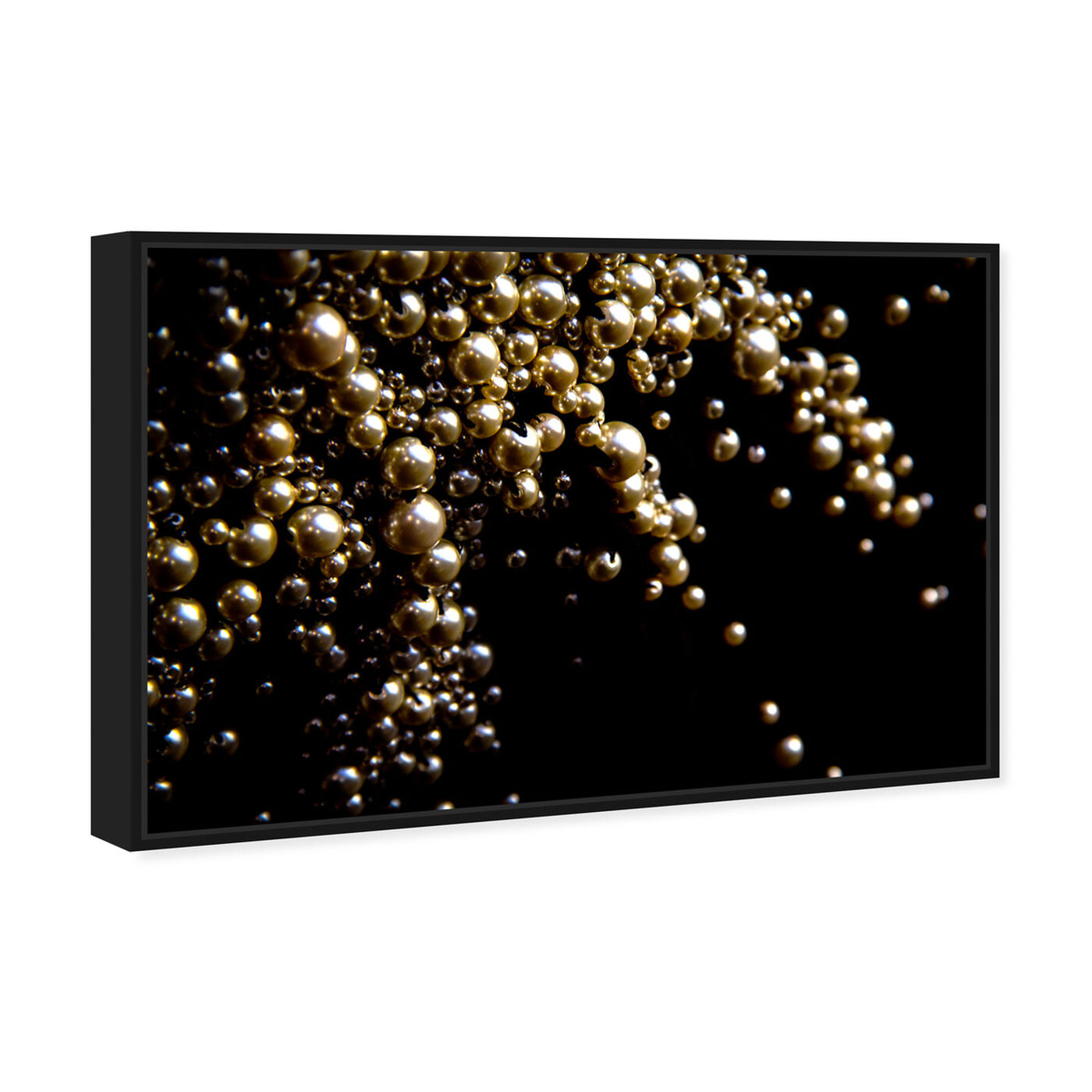 Angled view of Mark Zunino - Raining Beads II featuring fashion and glam and jewelry art.