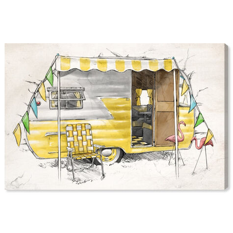 Yellow Camper