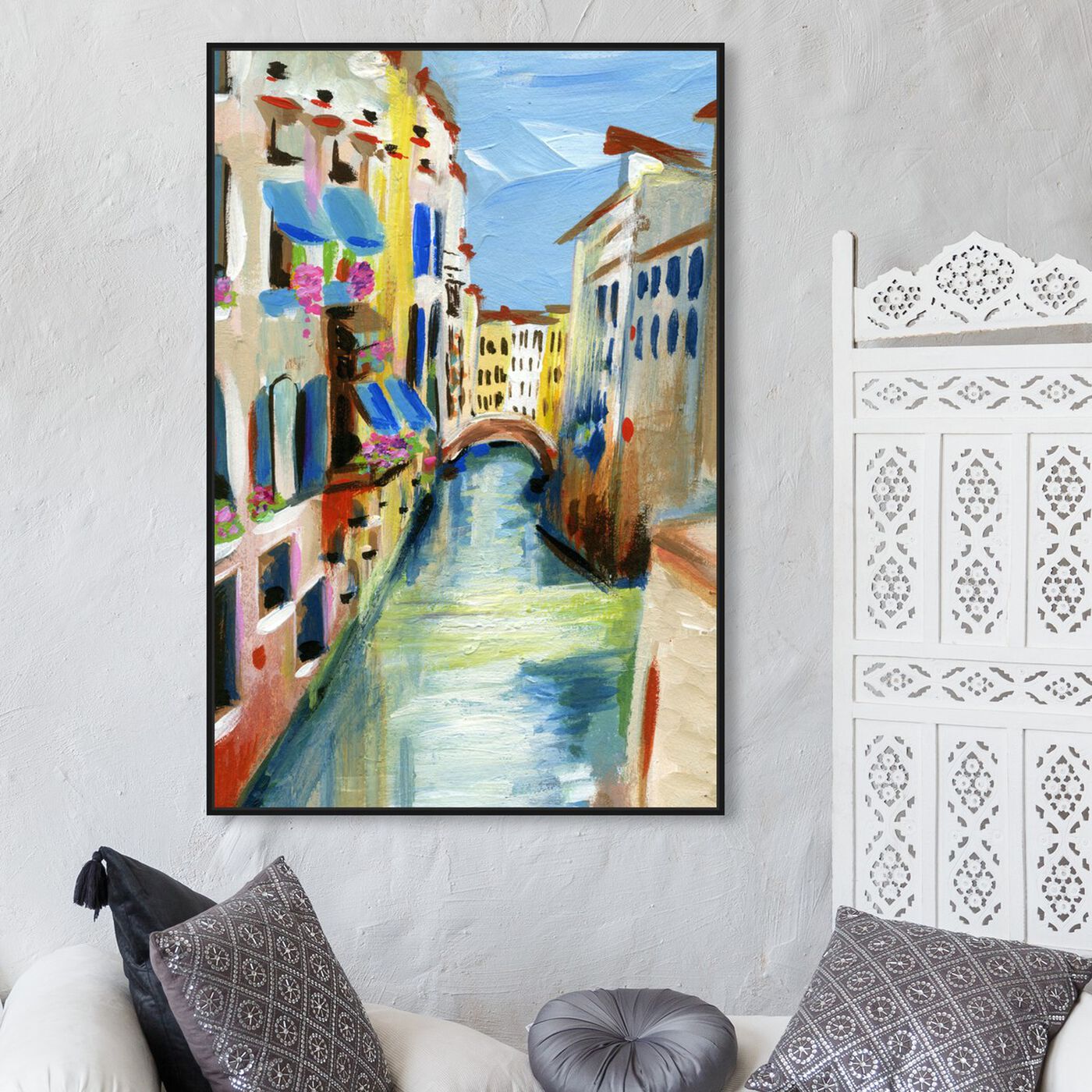 Hanging view of Venezia featuring cities and skylines and european cities art.