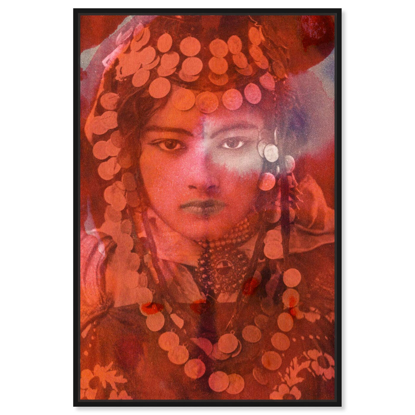 Front view of Gypsy Girl featuring classic and figurative and classic art.