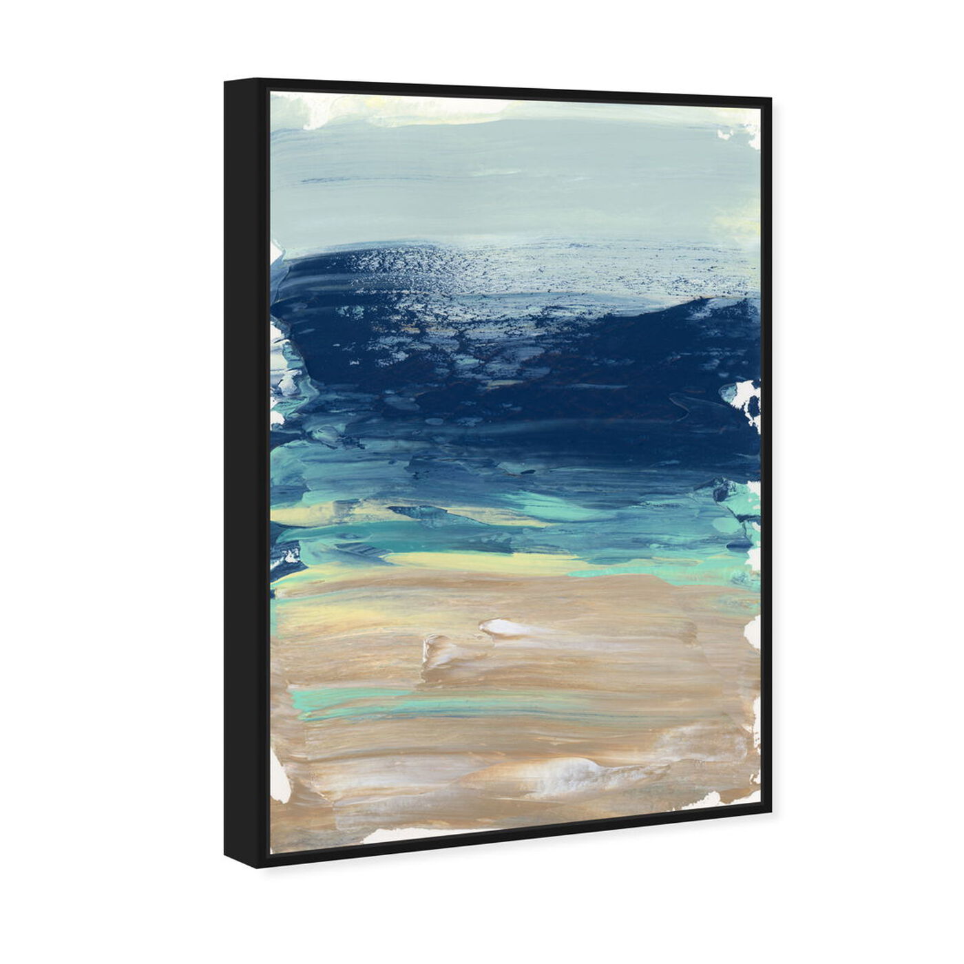 Angled view of Into The Sea featuring abstract and paint art.