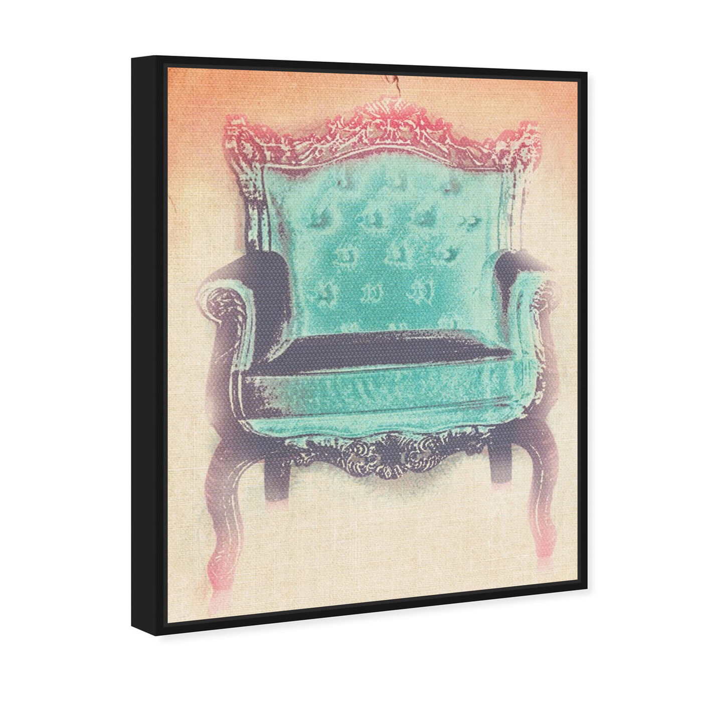 Angled view of The Throne featuring fashion and glam and lifestyle art.