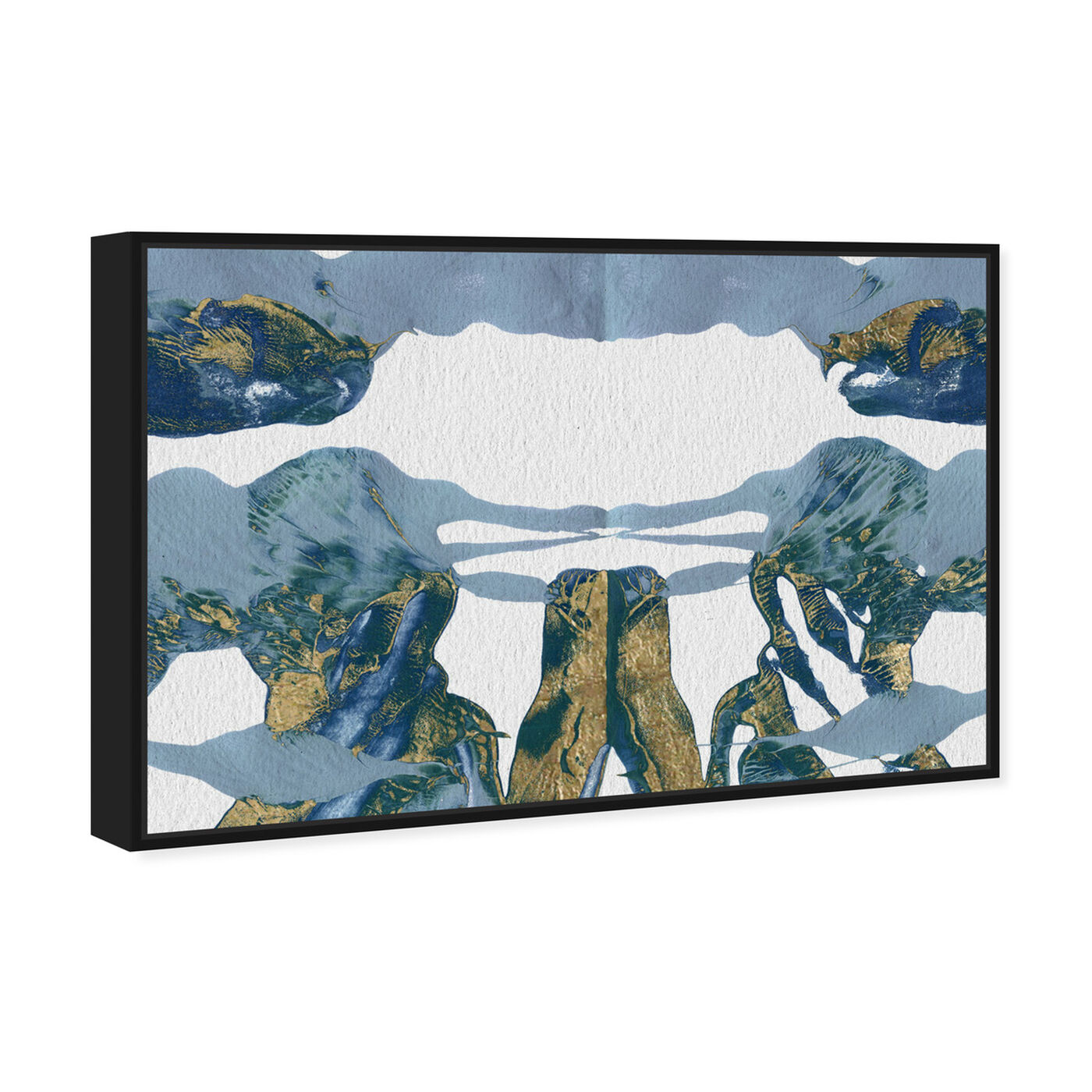 Angled view of Midsummer's Night - Signature Collection featuring abstract and paint art.