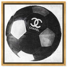 Front view of Fashion Soccer Ball featuring fashion and glam and fashion lifestyle art. image number null