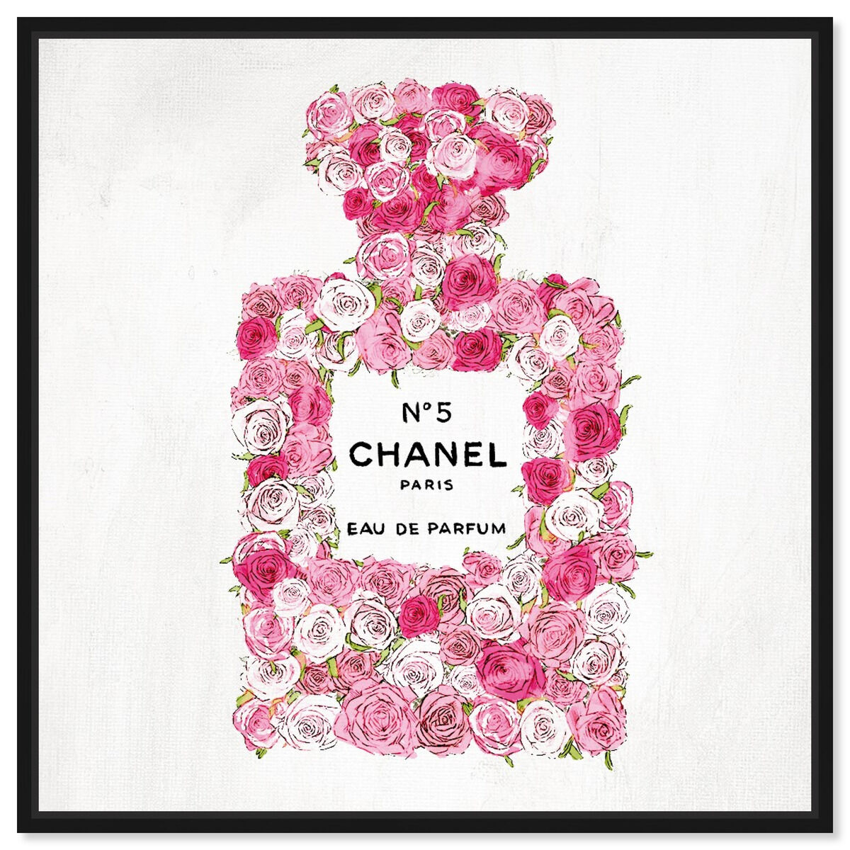 Number 5 Rose II | Fashion and Glam Wall Art by Oliver Gal