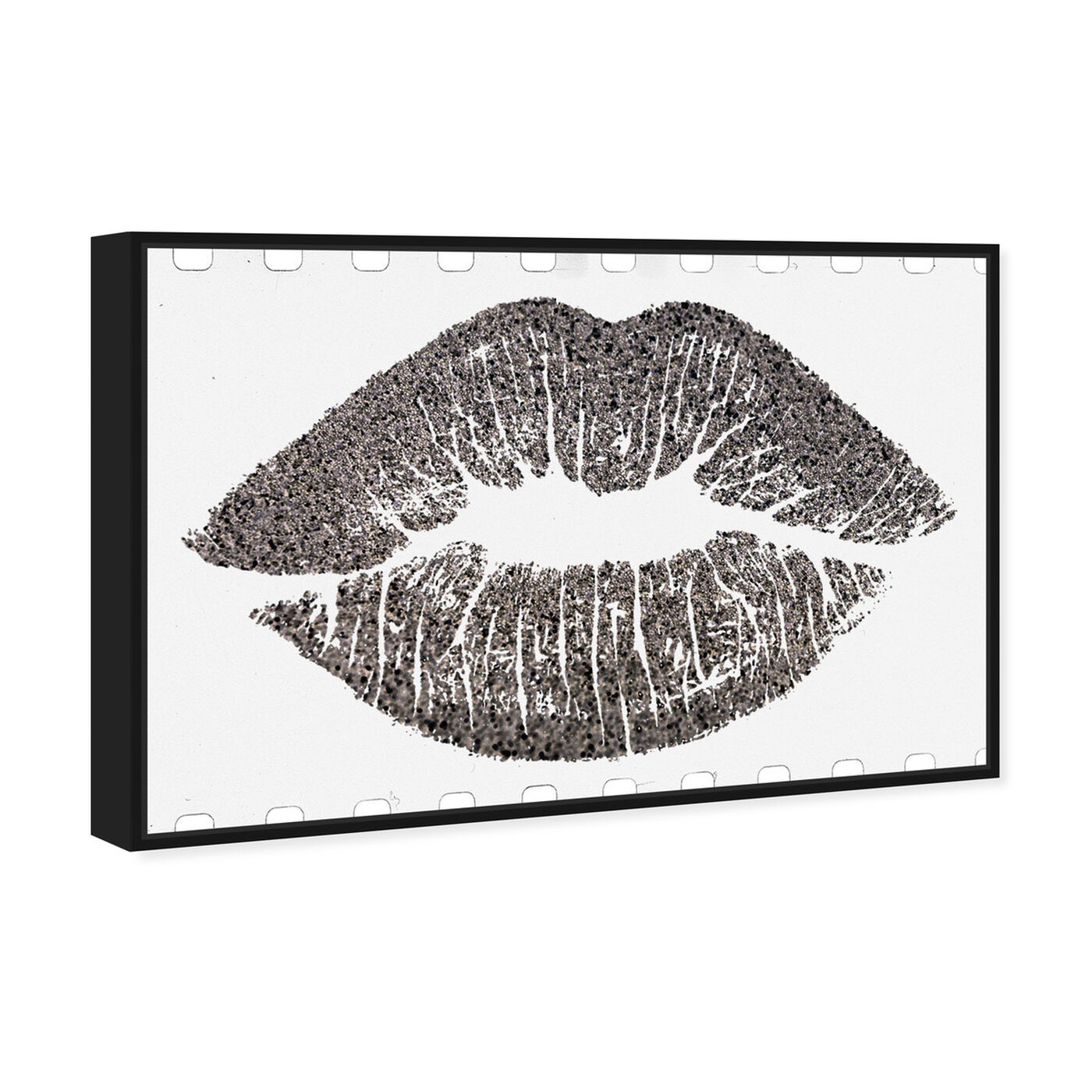 Angled view of Sin City's Kiss featuring fashion and glam and lips art.