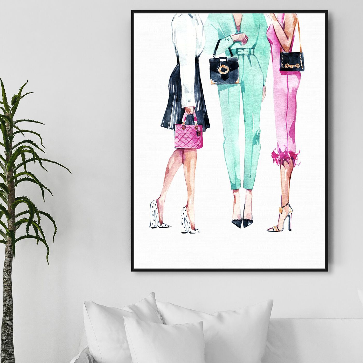Hanging view of Ladies Like Us featuring fashion and glam and outfits art.
