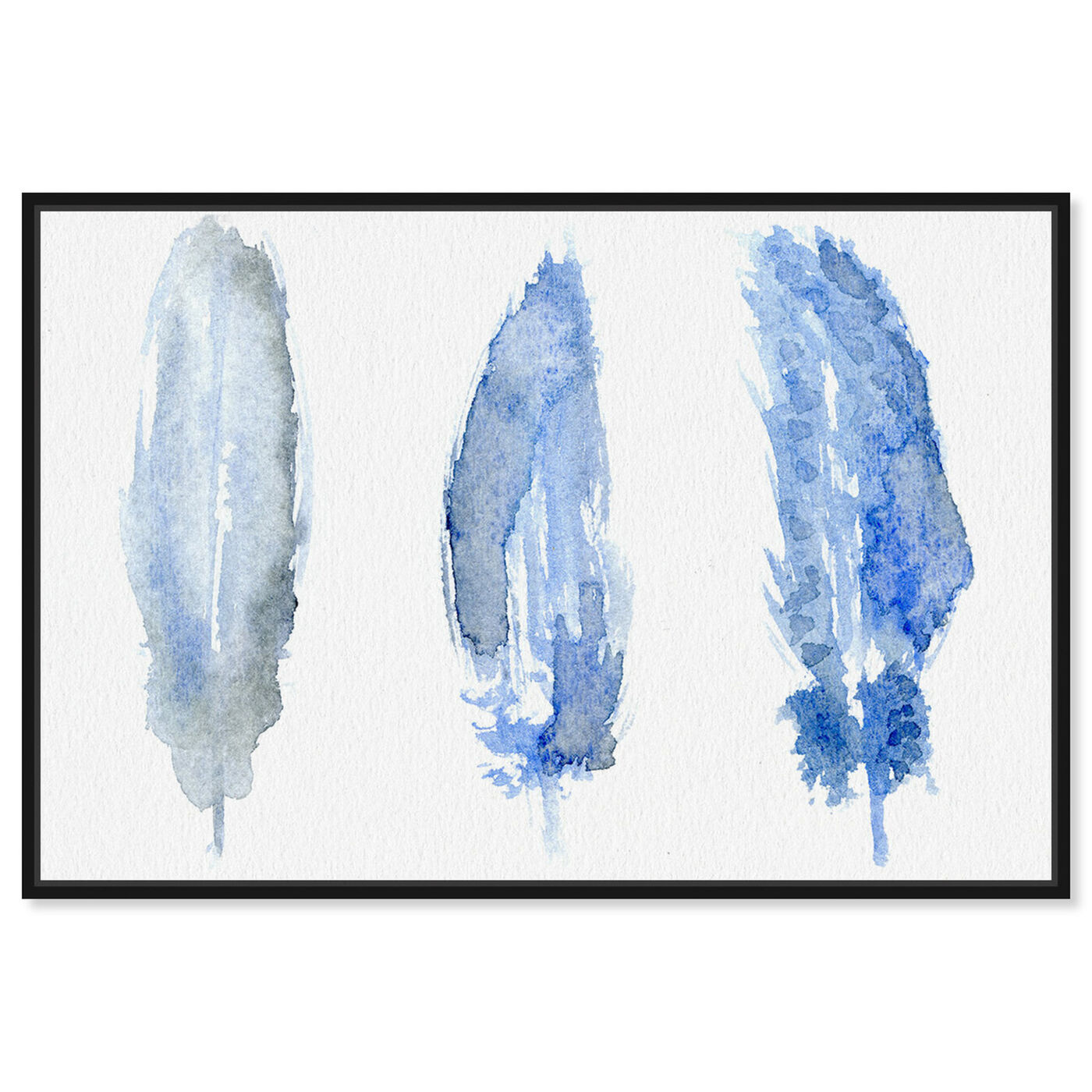 Front view of Feathered - Signature Collection featuring abstract and shapes art.