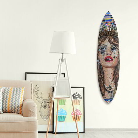 Katy Hirschfeld - Heroes Surfboard