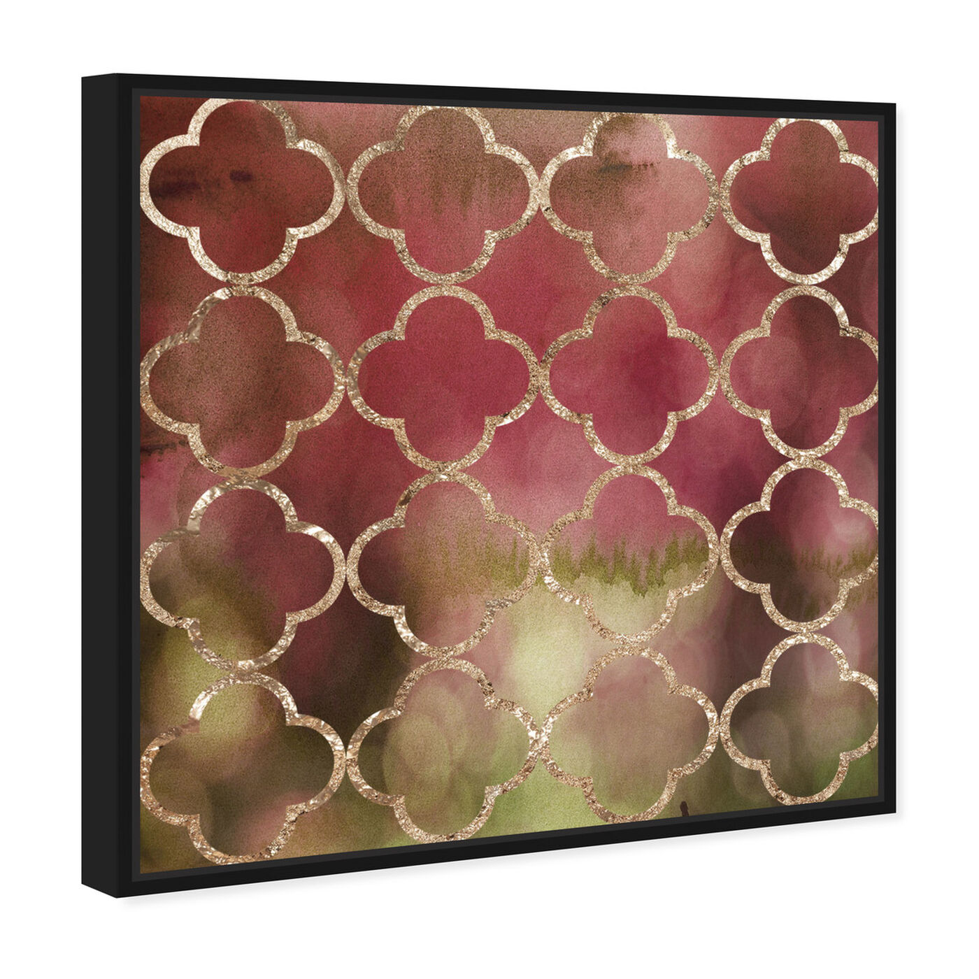 Angled view of Vineyard Land featuring abstract and patterns art.